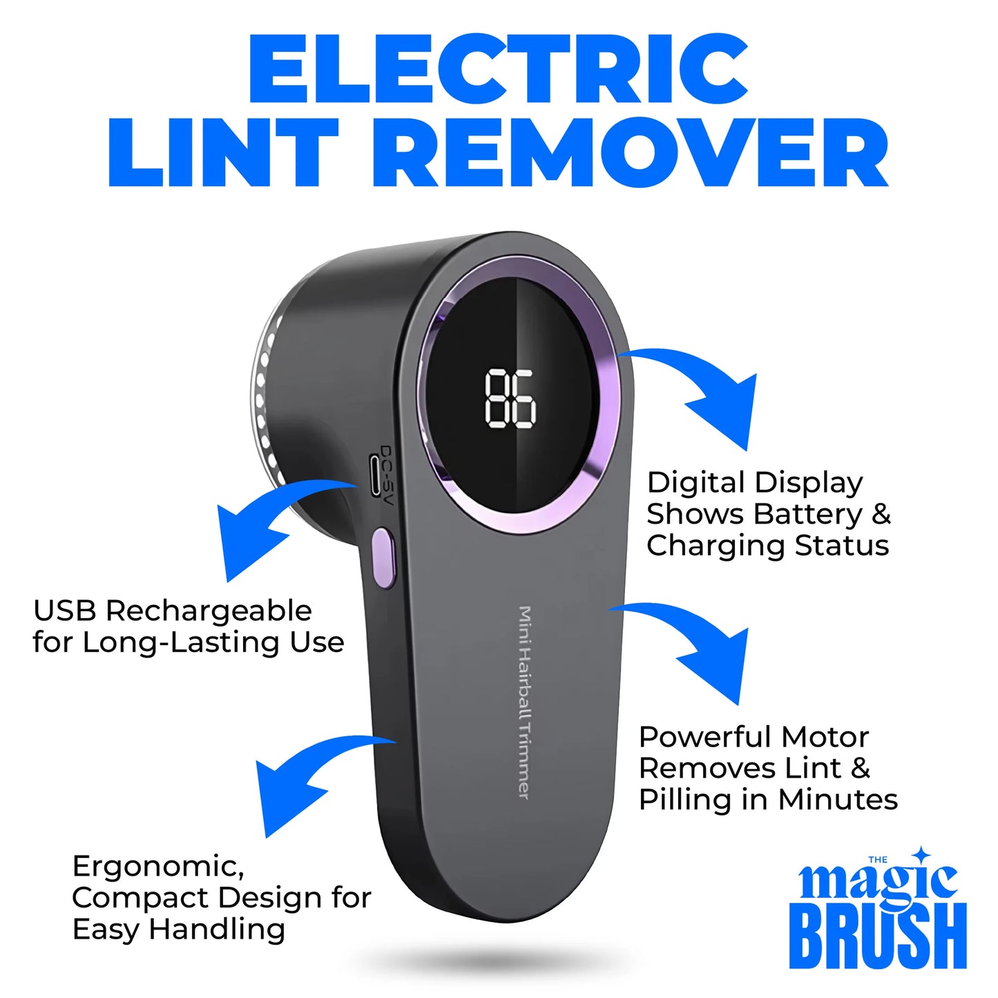 AsmanHugs™ Electric Pet Hair Remove