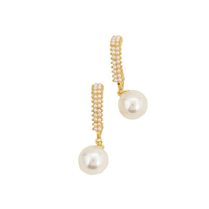 Pearl Drop Earrings – Free Gift