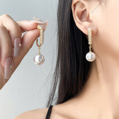 Pearl Drop Earrings – Free Gift